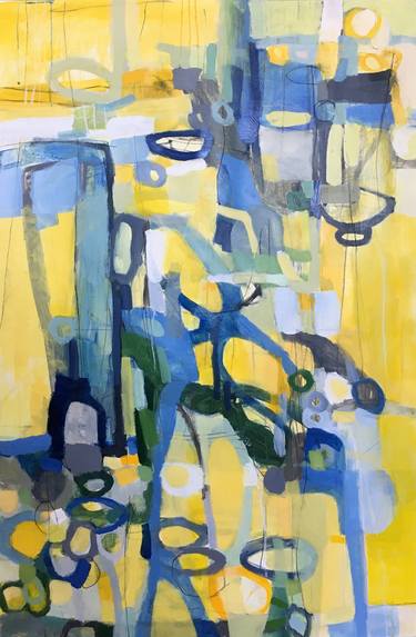 Original Abstract Painting by Laurie Breen