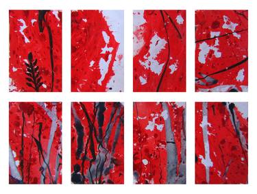 Original Abstract Expressionism Abstract Paintings by Nitiksha Dawar