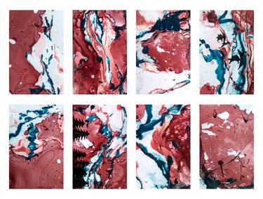 Print of Abstract Expressionism Abstract Paintings by Nitiksha Dawar