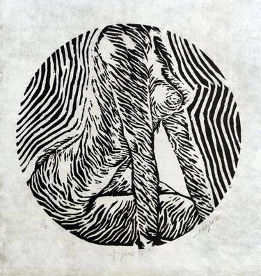 Print of Conceptual Nude Printmaking by Nitiksha Dawar