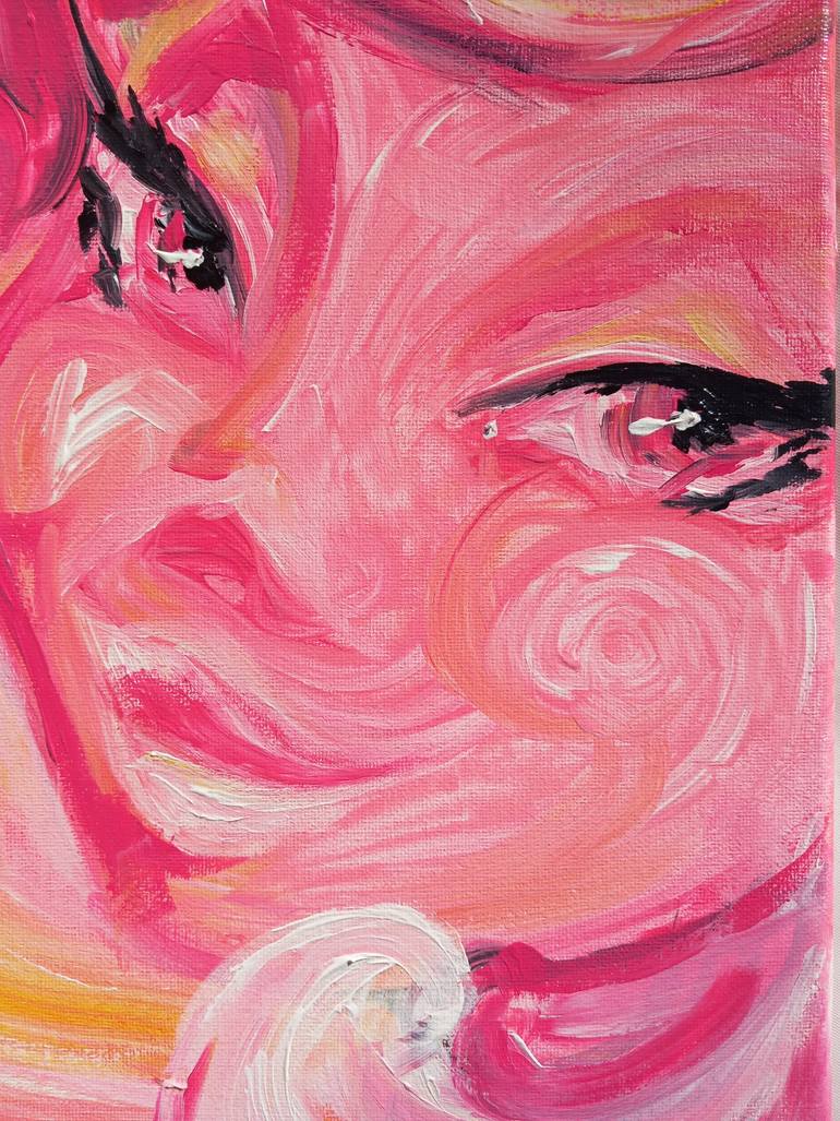 Original Portraiture Women Painting by Hristina-Heli Stoycheva