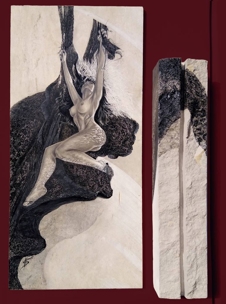 Original Contemporary Body Sculpture by Hristina-Heli Stoycheva