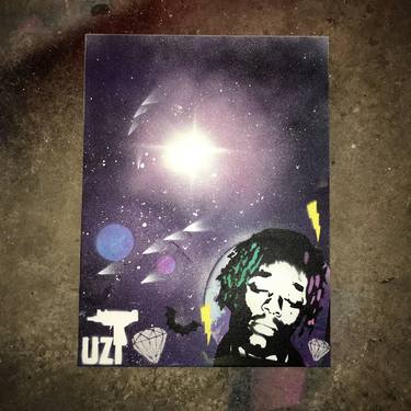 Print of Street Art Celebrity Paintings by vince creations