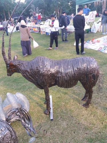 Original Animal Sculpture by Leopold Muchenga
