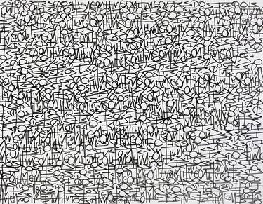 Print of Abstract Language Drawings by BRIAN OHARA