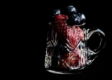 Food Art – Berries in Glass Jar thumb