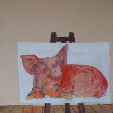 Original Expressionism Animal Paintings by Milinko Kokovic