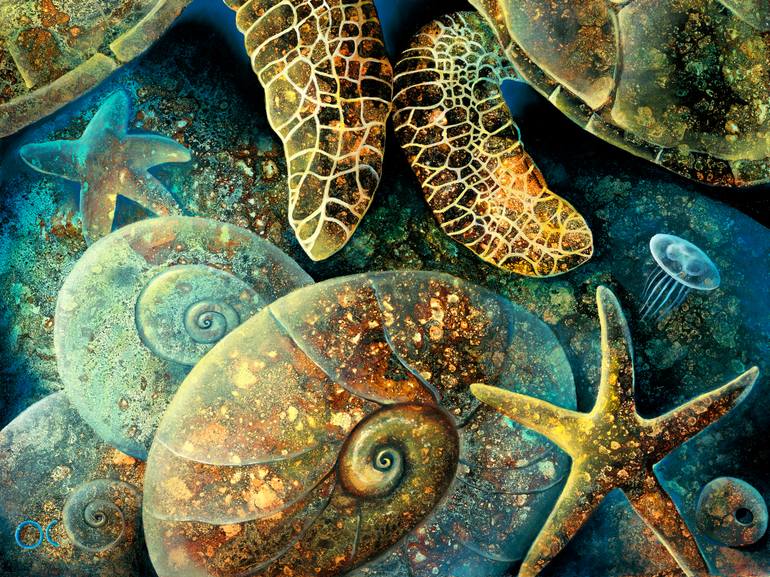Original Baroque Animal Painting by Olga Suslova