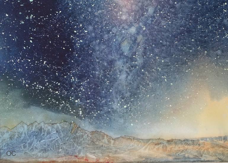 Original Figurative Landscape Painting by Olga Suslova