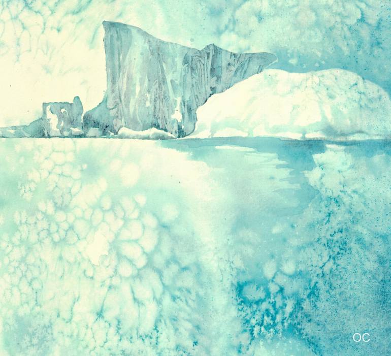 Original Contemporary Seascape Painting by Olga Suslova