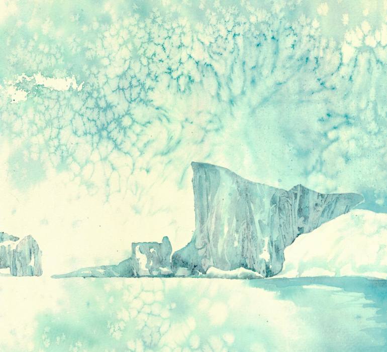 Original Contemporary Seascape Painting by Olga Suslova