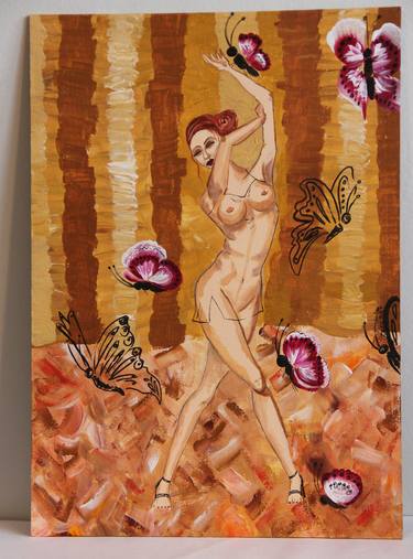 Print of Expressionism Nude Paintings by Sasha Isakova