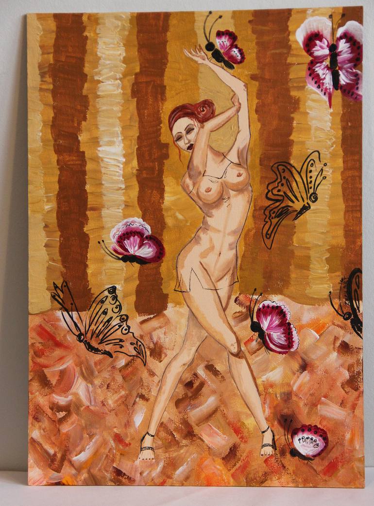 Original Nude Painting by Sasha Isakova
