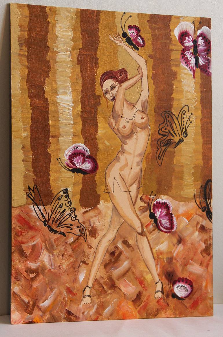 Original Nude Painting by Sasha Isakova