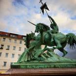 dragons and unicorns by Brent Nelson