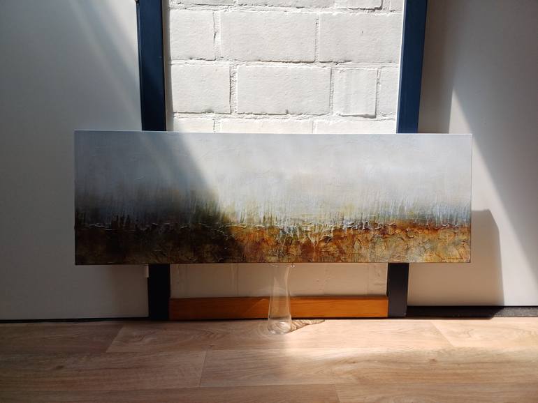 Original Abstract Landscape Painting by Svitlana Tykhomyrova