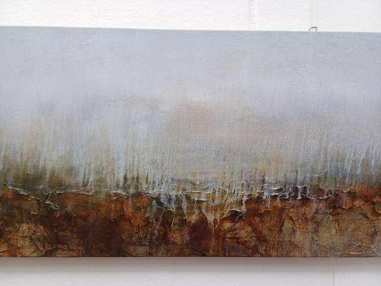 Original Abstract Landscape Painting by Svitlana Tykhomyrova