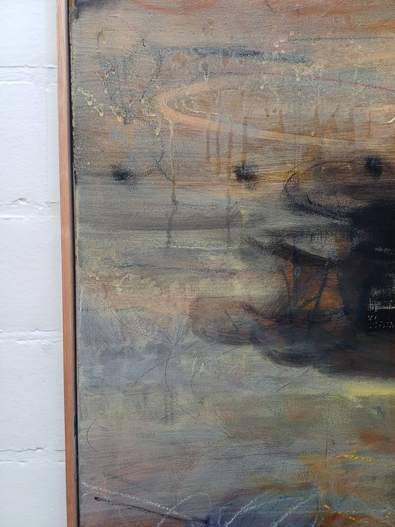 Original Abstract Expressionism Abstract Painting by Svitlana Tykhomyrova