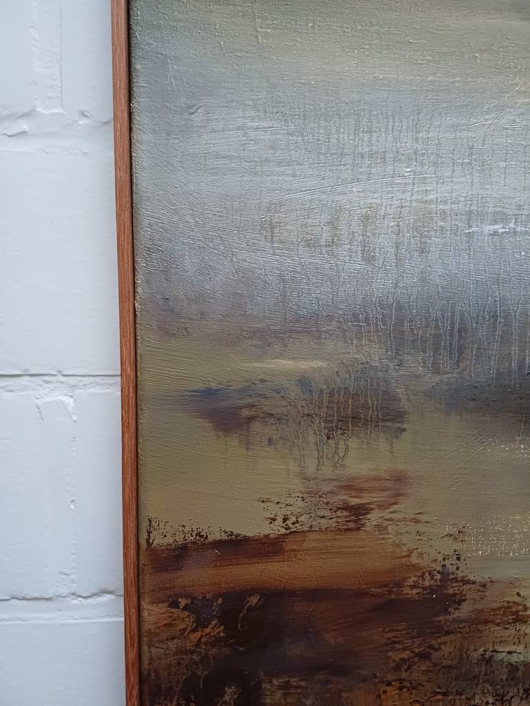 Original Abstract Landscape Painting by Svitlana Tykhomyrova