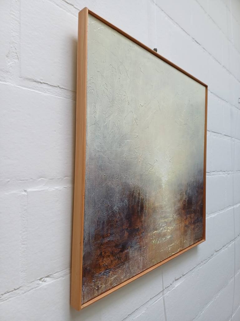 Original Abstract Landscape Painting by Svitlana Tykhomyrova