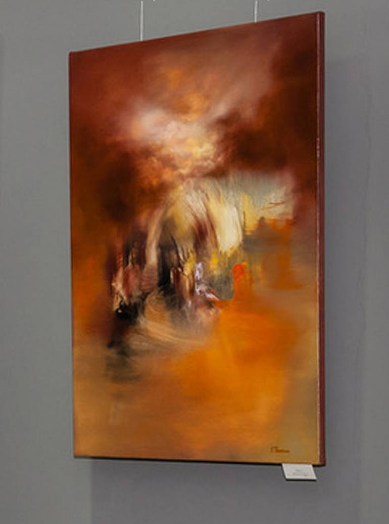 Original Modernism Abstract Painting by Svitlana Tykhomyrova