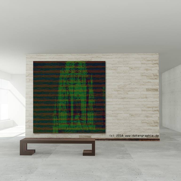 Original Conceptual Abstract Mixed Media by Jörg Jung