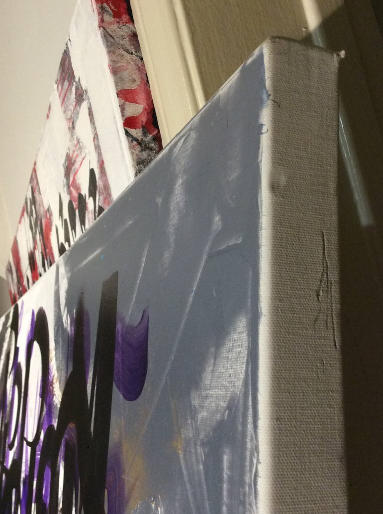 Original Abstract Expressionism Abstract Painting by André Rize