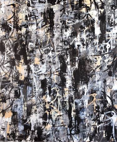 Original Abstract Expressionism Abstract Paintings by André Rize