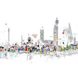 East to West and all the politics in between - Limited Edition of 20 by Laura Jordan