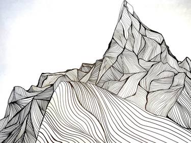 Print of Illustration Landscape Drawings by vero lezama