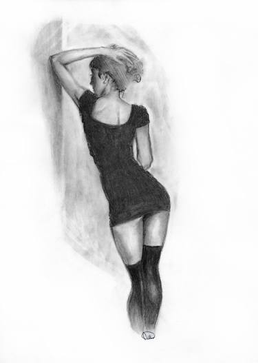 Print of Figurative Women Drawings by Mirella Guida