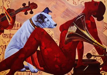 Original Figurative Fantasy Painting by Sonaly Gandhi