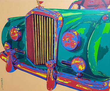 Print of Pop Art Car Paintings by Sonaly Gandhi