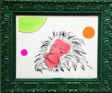 Original Pop Art Animal Printmaking by Carmen Lindahl