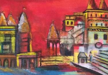 Original Conceptual Landscape Paintings by gunjan saxena