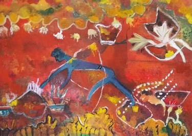 Original World Culture Paintings by gunjan saxena