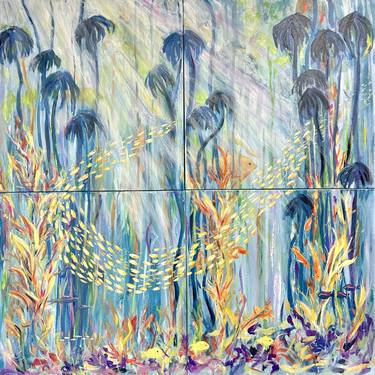 Original Abstract Fantasy Paintings by Patty Donoghue