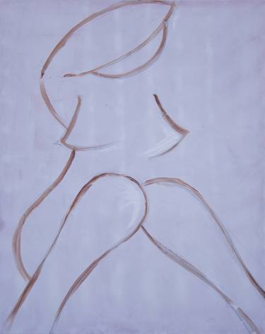 Original Nude Painting by Jakub Robowski