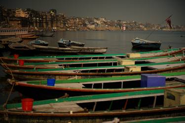 Boats of Varanasi, series#2 part#3 - Limited Edition 1 of 10 thumb