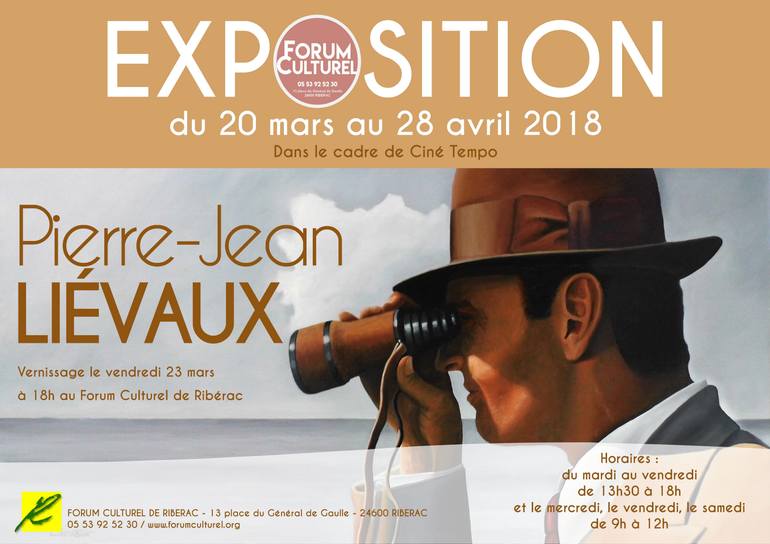 Original Figurative Cinema Painting by Pierre-Jean Lievaux