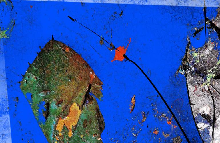 Original Abstract Expressionism Abstract Mixed Media by Wlad Safronow