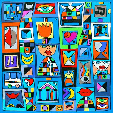 Original Pop Art Culture Mixed Media by Wlad Safronow