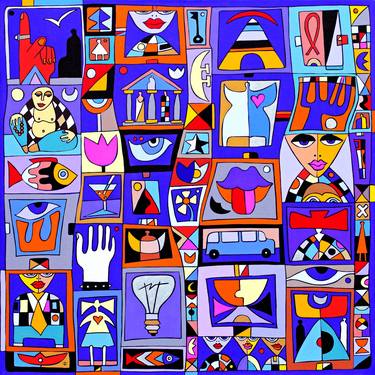 Original Pop Art Comics Mixed Media by Wlad Safronow