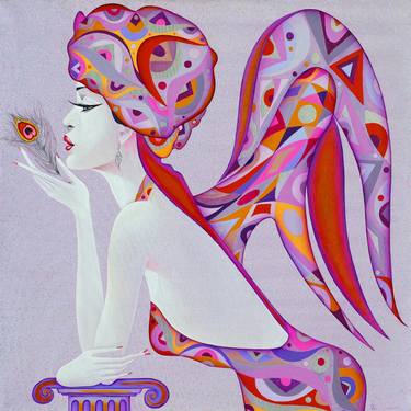 Original Women Mixed Media by Wlad Safronow