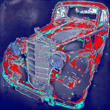Print of Pop Art Car Mixed Media by Wlad Safronow