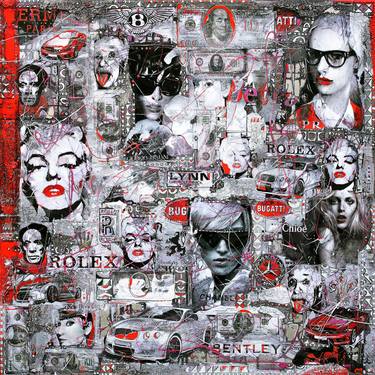 Print of Pop Art Pop Culture/Celebrity Mixed Media by Wlad Safronow