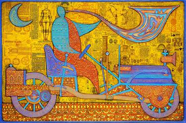 Original Automobile Paintings by Wlad Safronow