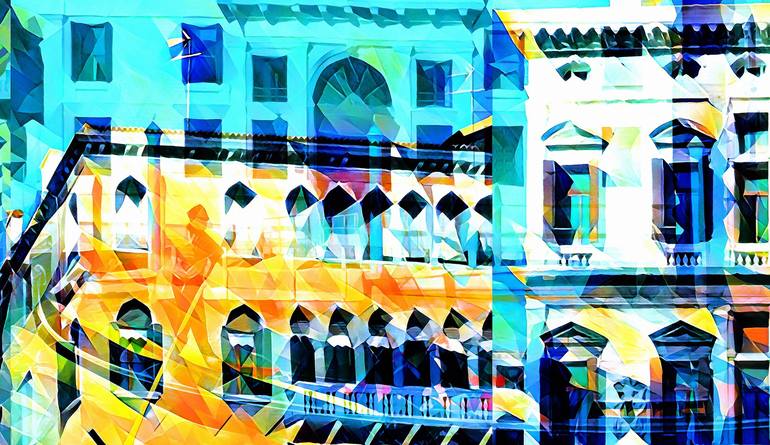 Original Cities Mixed Media by Wlad Safronow
