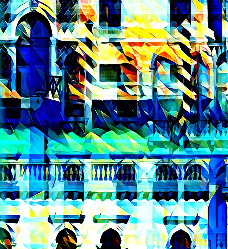 Original Modernism Cities Mixed Media by Wlad Safronow