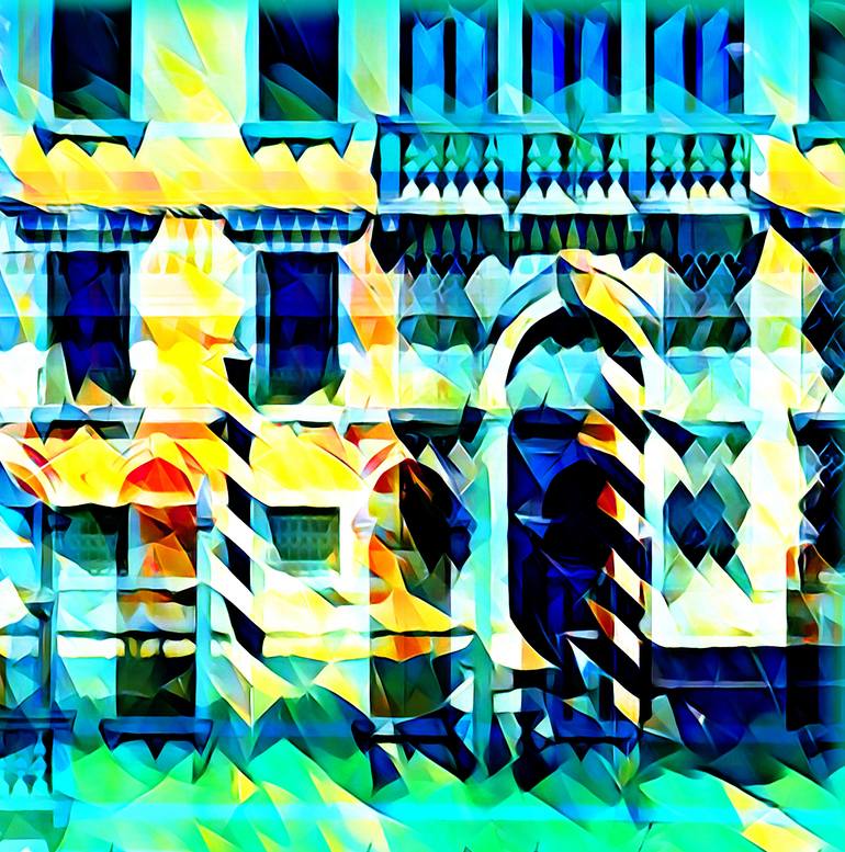 Original Modernism Cities Mixed Media by Wlad Safronow